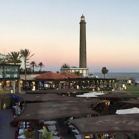Tablero 401, Bonito Apartamento 8 Pax Cerca Playa Ingles Luaran gambar